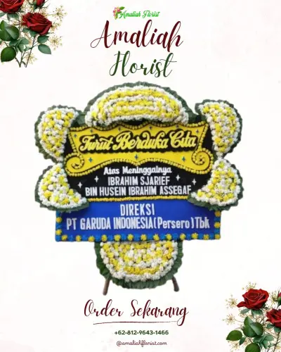 Papan Bunga Duka di Cipaat